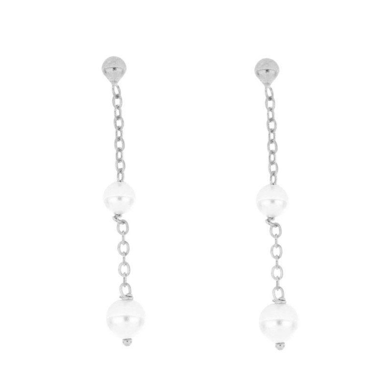 ORECCHINI ECLAT IN ARGENTO L 30 MM P 4 MM P 5 MM