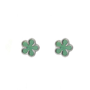 ORECCHINO "BABY" FIORE MM 6 IN ARGENTO 925