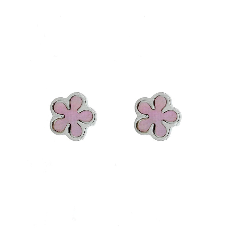 ORECCHINO "BABY" FIORE MM 6 IN ARGENTO 925