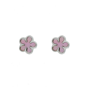 ORECCHINO "BABY" FIORE MM 6 IN ARGENTO 925