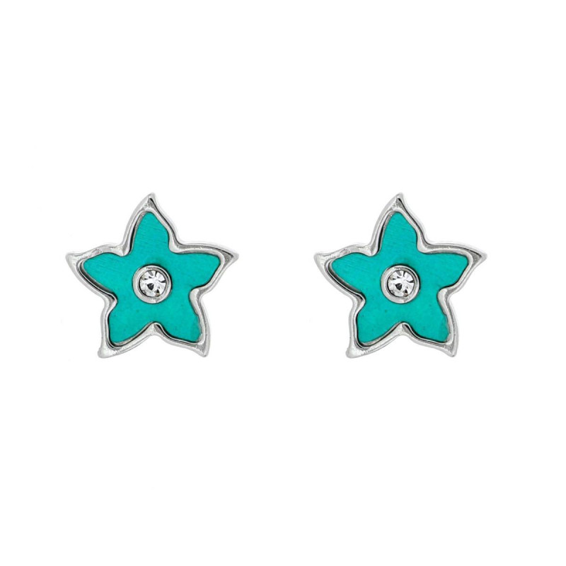 ORECCHINO "BABY" FIORE MM 8 IN ARGENTO 925