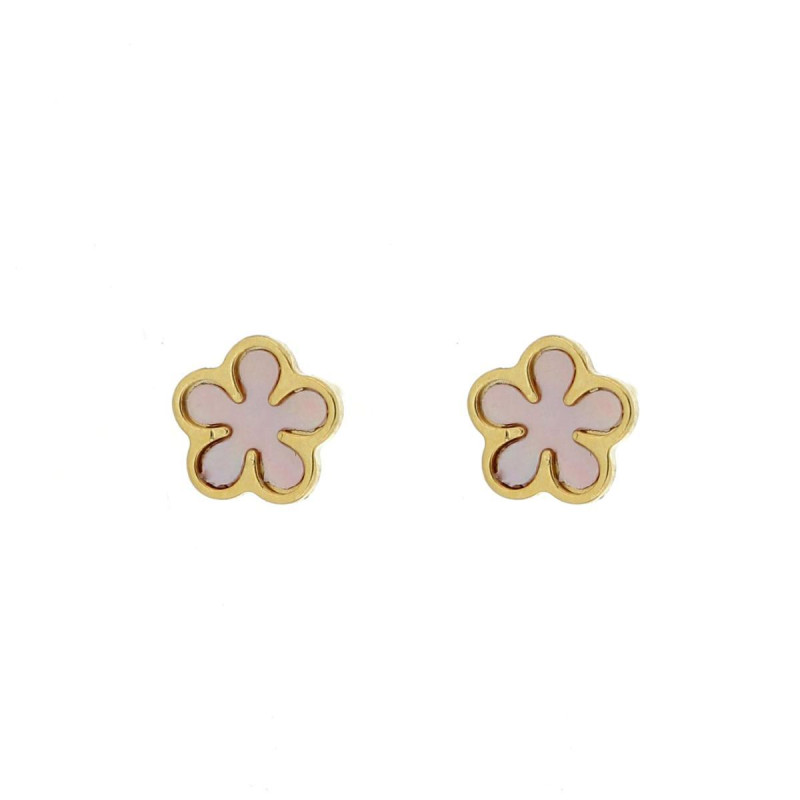 ORECCHINO "BABY" FIORE MM 6 IN ARGENTO 925