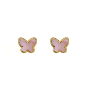 ORECCHINO "BABY" FARFALLA MM 5 IN ARGENTO 925