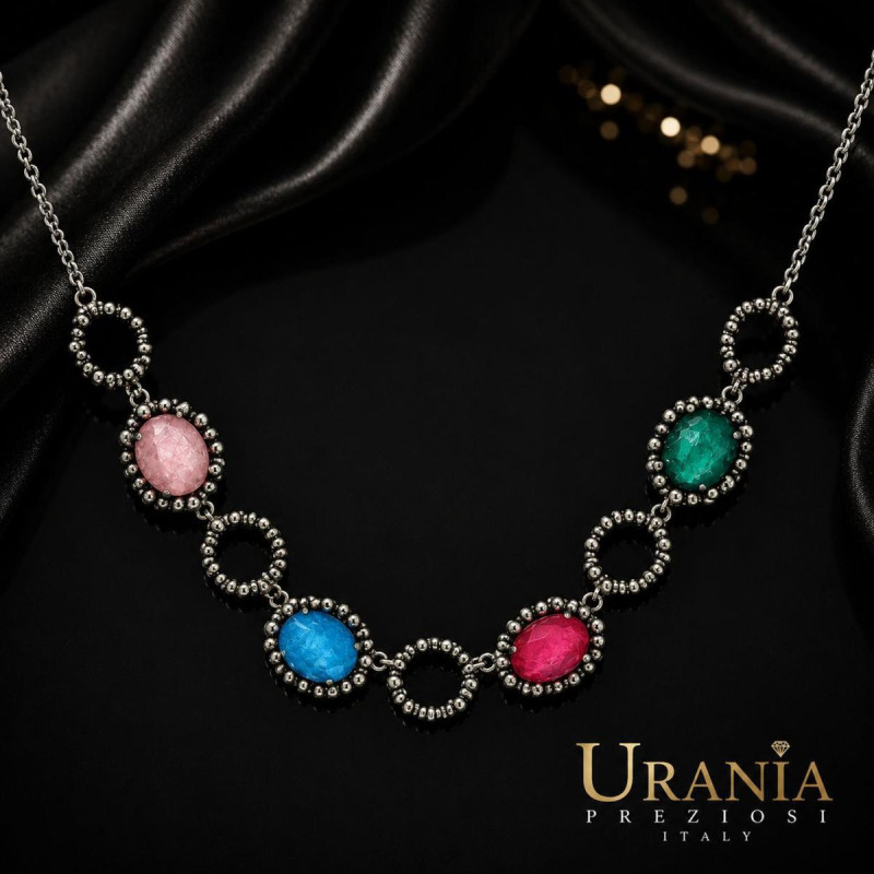 COLLANA THEODORA CM 45+5 IN OTTONE