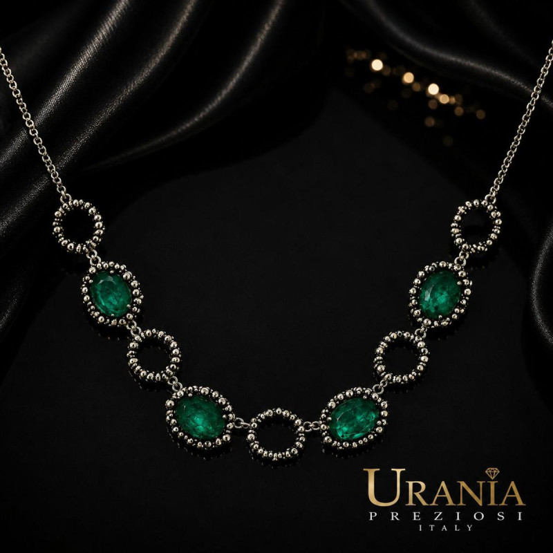 COLLANA THEODORA CM 45+5 IN OTTONE