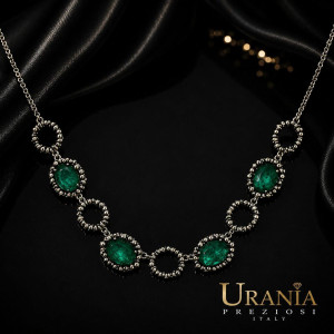 COLLANA THEODORA CM 45+5 IN OTTONE