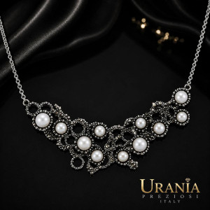 COLLANA THEODORA CM 45+5 IN OTTONE