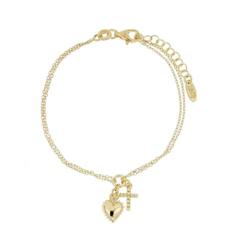 BRACCIALE KENORA IN ARGENTO 925 CM 16+2 CU 12MM CR 10MM