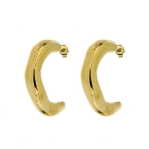 ORECCHINI CIRCE MM 37 IN ACCIAIO