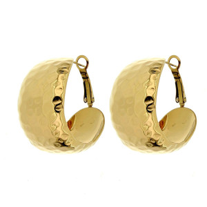 ORECCHINI CIRCE MM 33 IN ACCIAIO