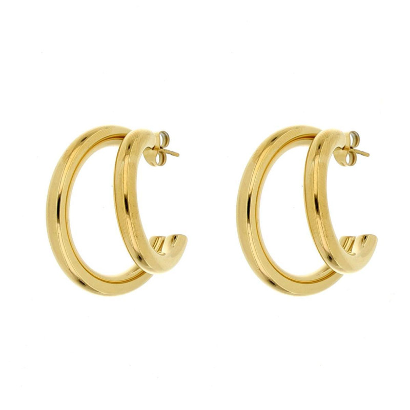 ORECCHINI CIRCE MM 30 IN ACCIAIO