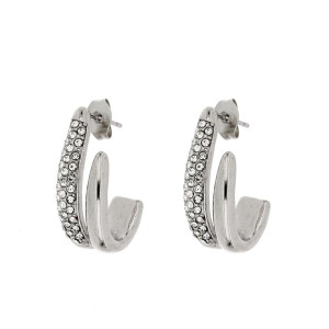 ORECCHINI CIRCE MM 22x13 IN ACCIAIO