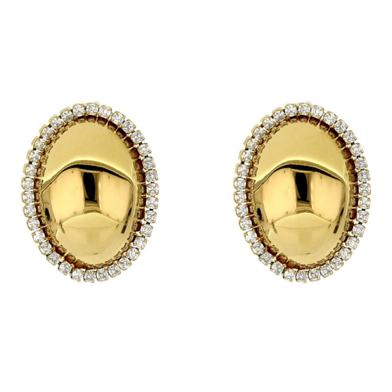 ORECCHINI CIRCE MM 31 IN ACCIAIO