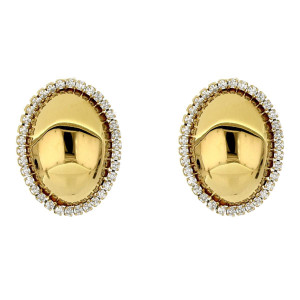 ORECCHINI CIRCE MM 31 IN ACCIAIO