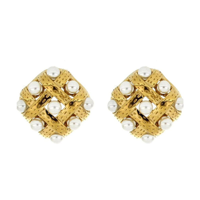 ORECCHINI CIRCE MM 21 IN ACCIAIO