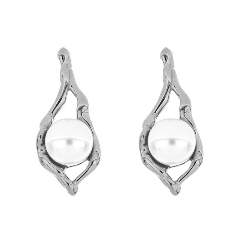 ORECCHINI KALISTA IN ACCIAIO 31X13 MM P 10 MM