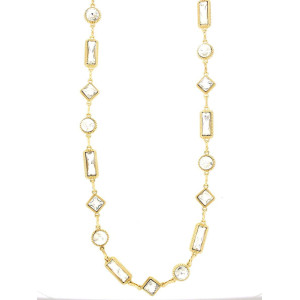 COLLANA AURELIA IN ACCIAIO 85 CM