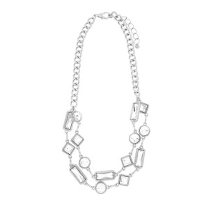 COLLANA AURELIA IN ACCIAIO 50+6 CM