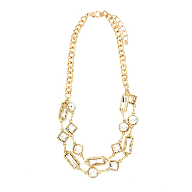 COLLANA AURELIA IN ACCIAIO 50+6 CM