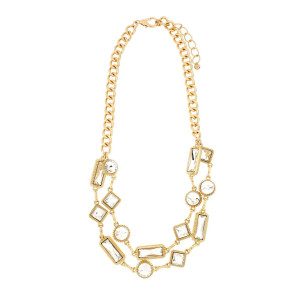 COLLANA AURELIA IN ACCIAIO 50+6 CM
