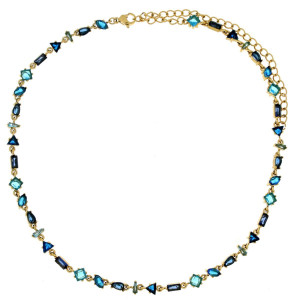 COLLANA LYREA IN ACCIAIO 33+11 CM