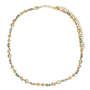 COLLANA LYREA IN ACCIAIO 33+11 CM