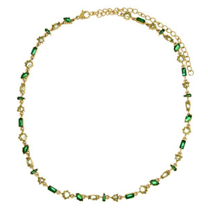 COLLANA LYREA IN ACCIAIO 33+11 CM