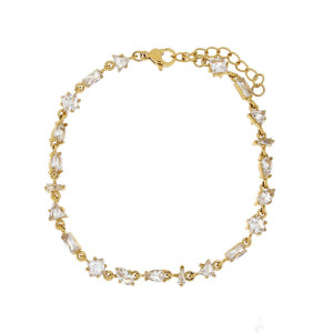 BRACCIALE LYREA IN ACCIAIO 17 CM