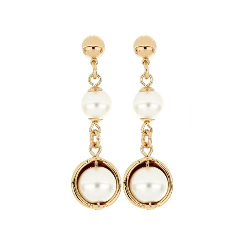 ORECCHINO VENERE MM 43 IN OTTONE