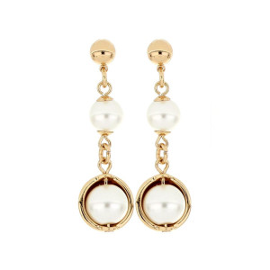 ORECCHINO VENERE MM 43 IN OTTONE