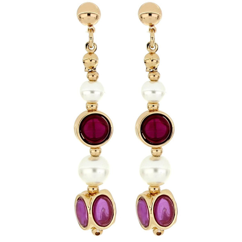 ORECCHINO VENERE MM 60 IN OTTONE