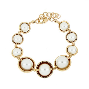 BRACCIALE MM 18+3 VENERE IN OTTONE