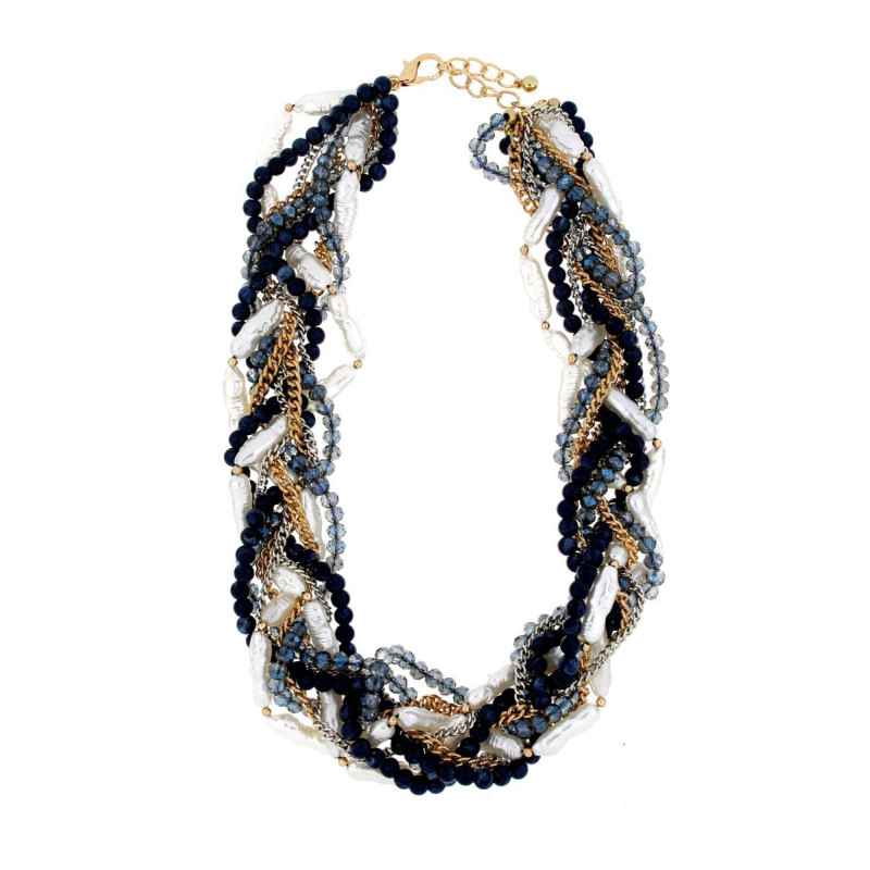 COLLANA VENERE IN OTTONE CM 50+5
