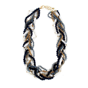 COLLANA VENERE IN OTTONE CM 50+5