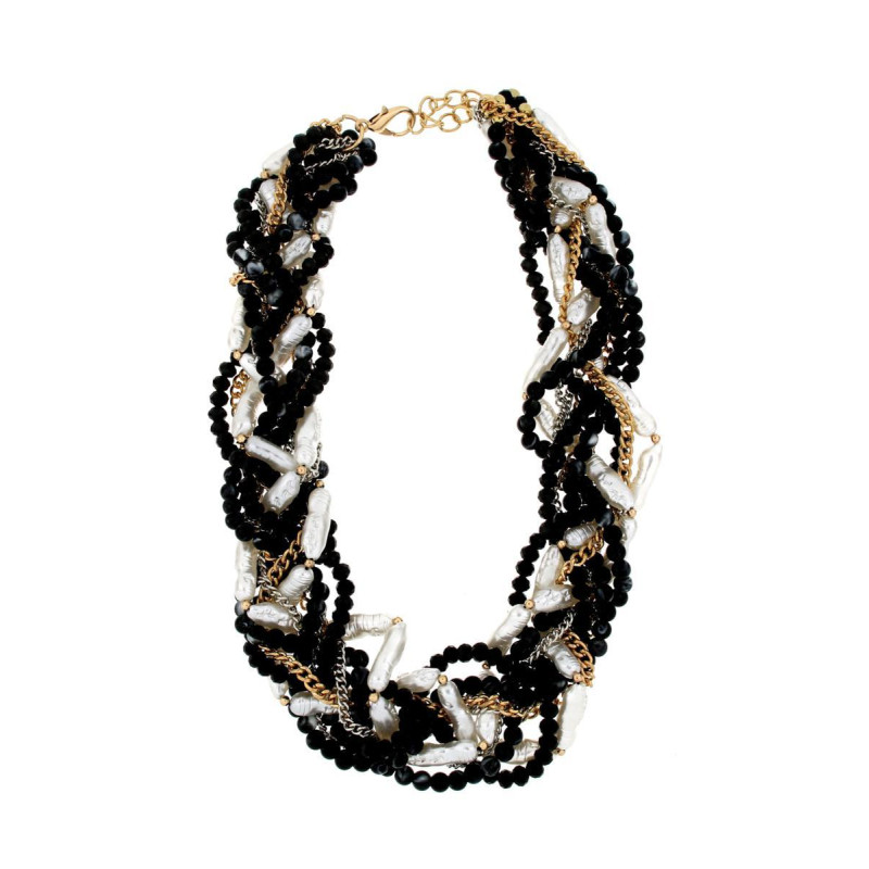 COLLANA VENERE IN OTTONE CM 50+5