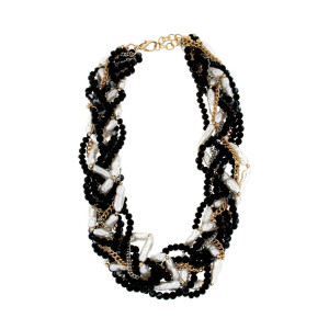 COLLANA VENERE IN OTTONE CM 50+5