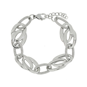 BRACCIALE "CLIO" CM 18+3 IN ACCIAIO