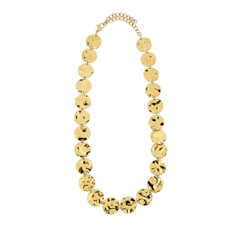 COLLANA "CLIO" CM 37+8 IN ACCIAIO
