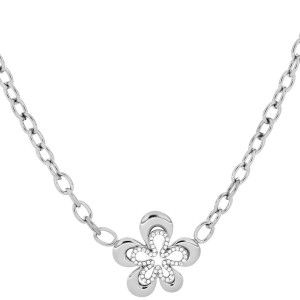 COLLANA "CLIO" CM 37+5 IN ACCIAIO MM 24