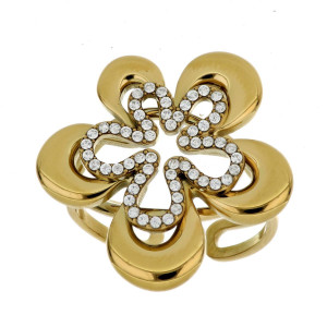 ANELLO "CLIO" MM 23 IN ACCIAIO