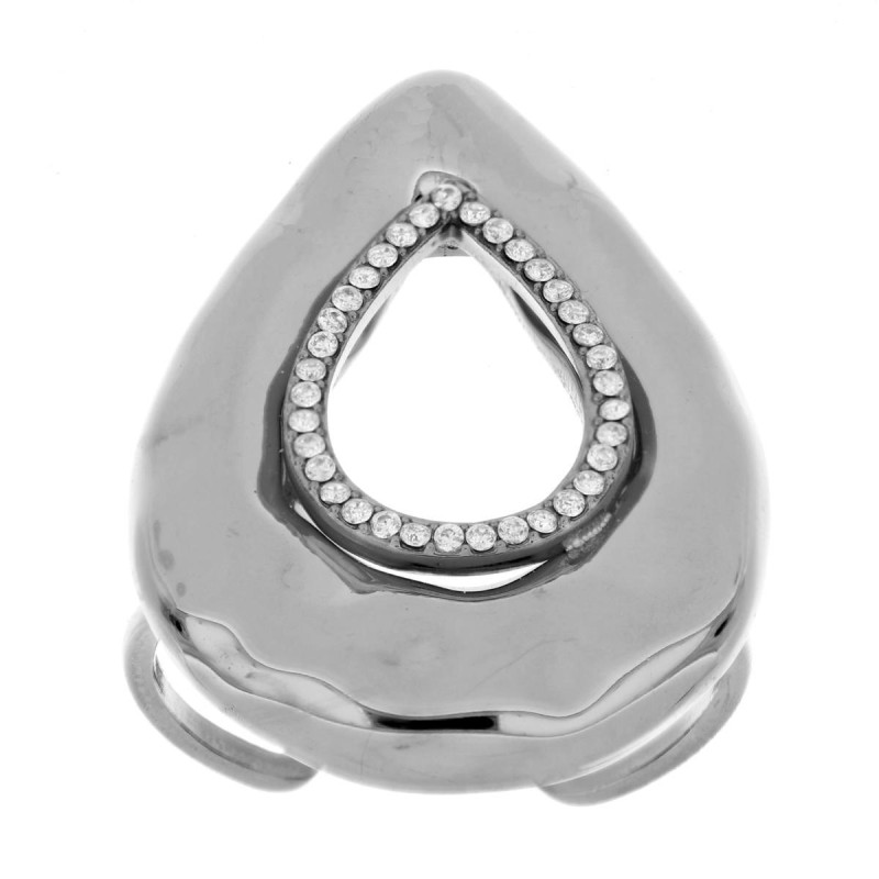 ANELLO "CLIO" MM 30 IN ACCIAIO