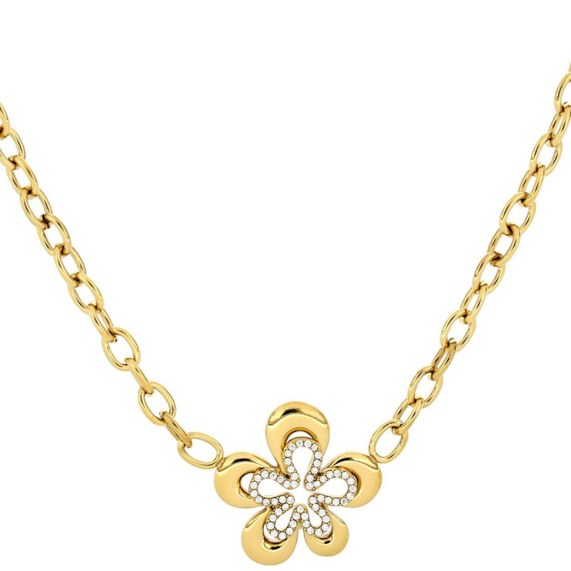 COLLANA "CLIO" CM 37+5 IN ACCIAIO MM 24