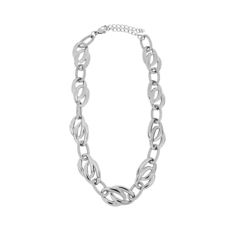 COLLANA "CLIO" CM 37+7 IN ACCIAIO