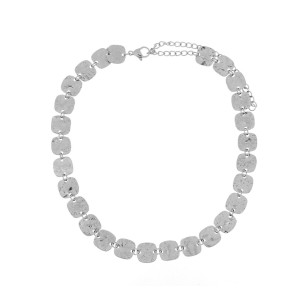 COLLANA "CLIO" CM 31+10 IN ACCIAIO