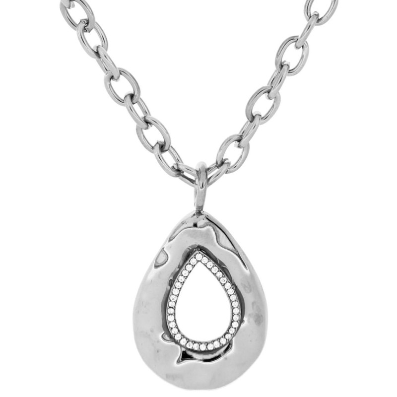PENDENTE "CLIO" CM 37+5 IN ACCIAIO