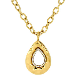 PENDENTE "CLIO" CM 37+5 IN ACCIAIO