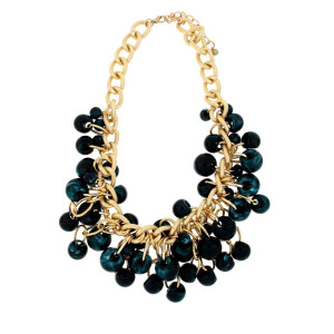 COLLANA VENERE IN OTTONE CM 45+6