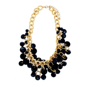 COLLANA VENERE IN OTTONE CM 45+6