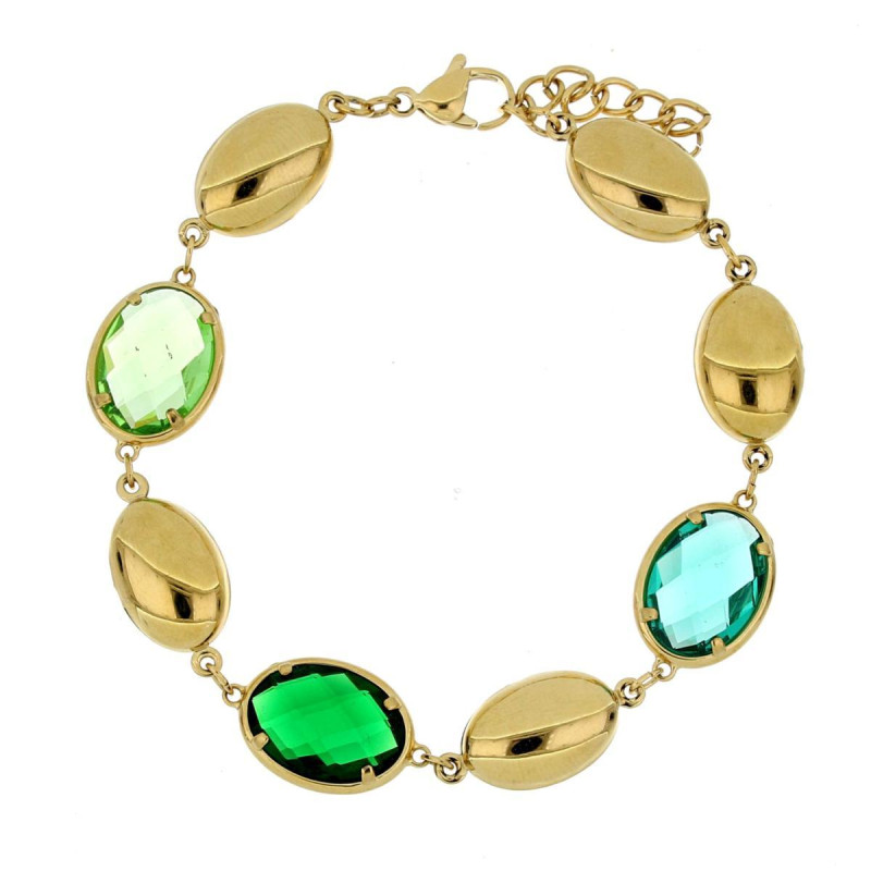 BRACCIALE LEDA CM 18+2  IN ACCIAIO