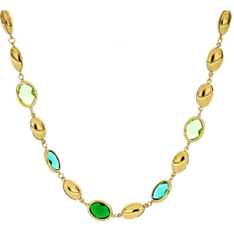 COLLANA LEDA CM 41+5 IN ACCIAIO